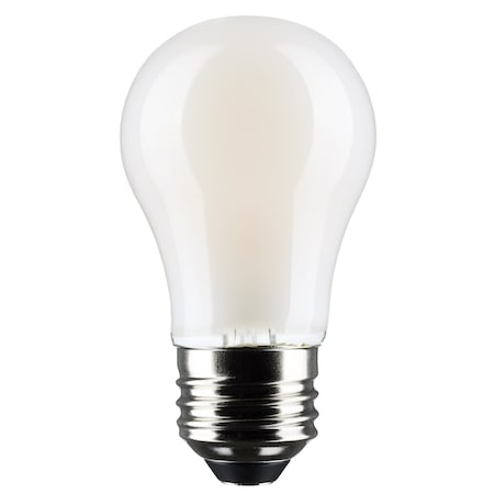 Satco 5.5-Watt A15 LED - Frosted - Medium Base - 2700K - 450 Lumens, 2PK S21874